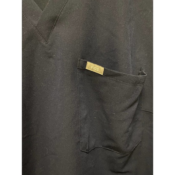 Figs Women's Navy Blue Blouse - Picture 3 of 5